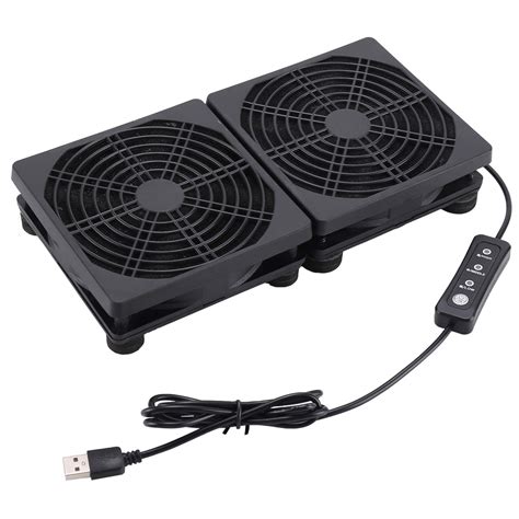 120mm 5v Dual Usb Powered Pc Router Fans With Speed | Desertcart INDIA