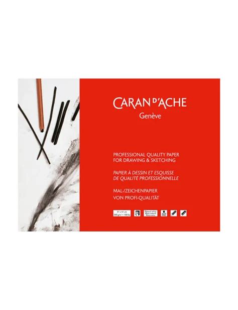 Caran Dache Artist Drawing and Sketching Pad