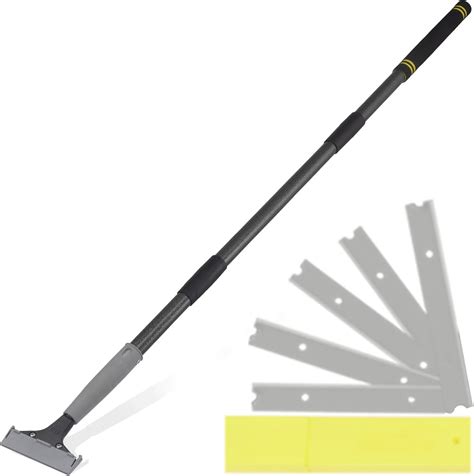 Floor Scraper Long Handle, Heavy duty floor scraper tool 16-47" made of ...