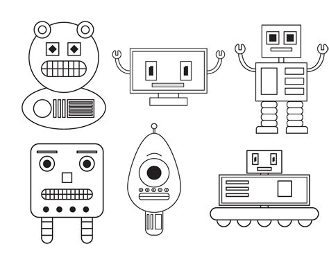 Robot Line Art 的图像结果