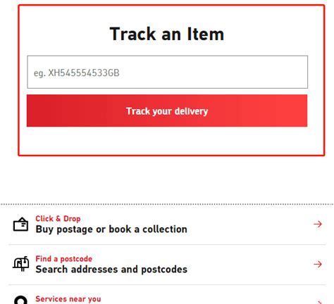 Image result for Postcode Finder Royal Mail Tracking