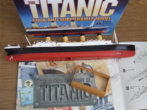 The Titanic Book and Submersible Model Partially Built Complete ...