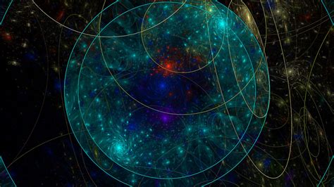 Download wallpaper 2048x1152 circles, spirals, transparent, abstraction ...