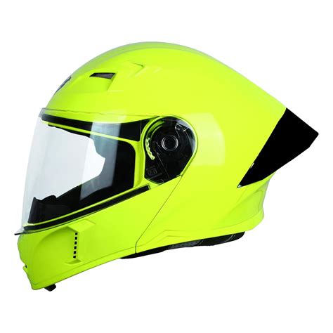 Steelbird SBA-20 7Wings ISI Certified Flip-Up Helmet with Black Spoiler ...