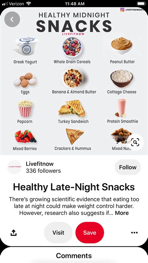 Healthy Late-Night Snacks