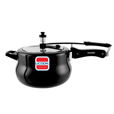 Buy UCOOK Big Belly Duo Handi Shape Hard Anodised Aluminium Inner Lid ...