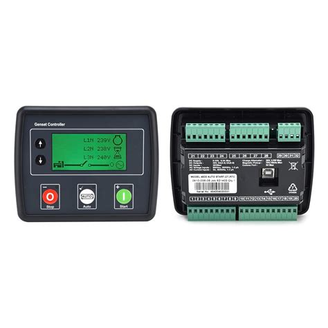 Genset Controller, DSE4520 Generator Control Module Panel LCD Display ...