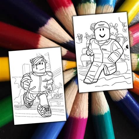 Image result for Roblox Coloring Pages Printable