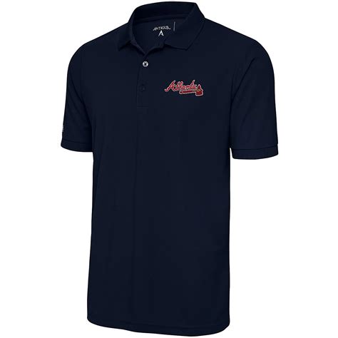 Antigua Men's Atlanta Braves Legacy Pique Polo | Academy