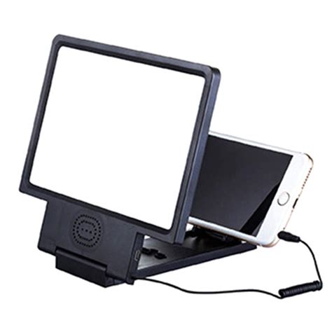 3D Phone Screen Magnifier Stereoscopic Amplifying 8.5 Inch Desktop with ...
