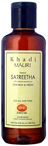 Khadi Mauri Herbal Satreetha Shampoo Usage, Benefits, Reviews, Price ...
