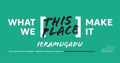 Ieramugadu (Roebourne) community vision workshop, TBC, Malacca, 2 May ...