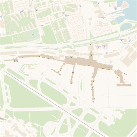 Copenhagen Airport airport map | Copenhagen (CPH) terminal overview | Airport Information