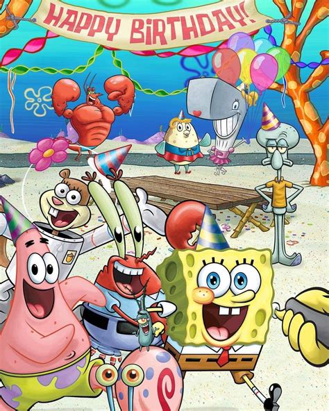 Pin by Nico Barreto on Bob Esponja | Spongebob birthday, Spongebob ...