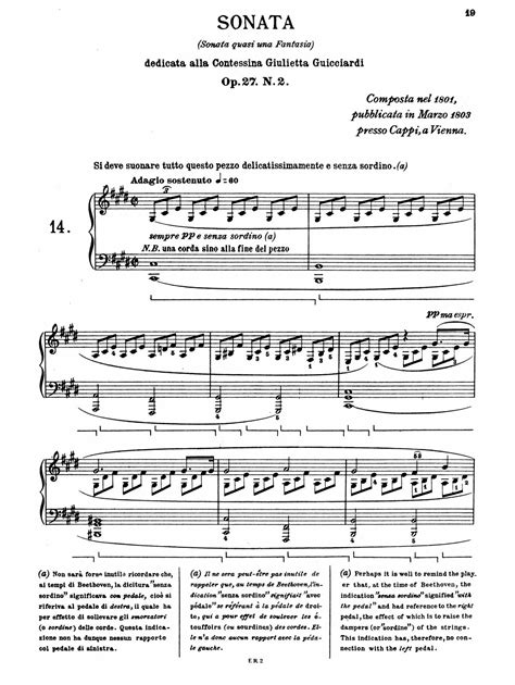 Beethoven Piano Sonata 14 "Moonlight" Library