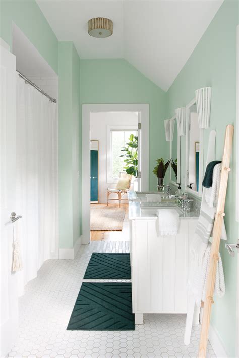 Pale Green Bathroom