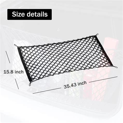 Buy Amiss Heavy Duty Cargo Net Stretchable, Car Interior Accessories ...