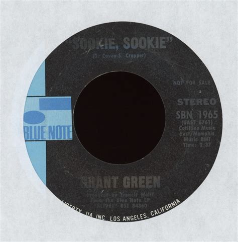 Grant Green - Sookie, Sookie on Blue Note Promo Jazz Funk 45