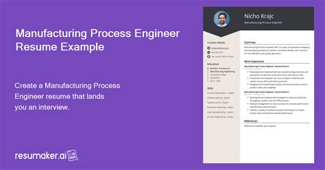 Manufacturing Process Engineer 的图像结果