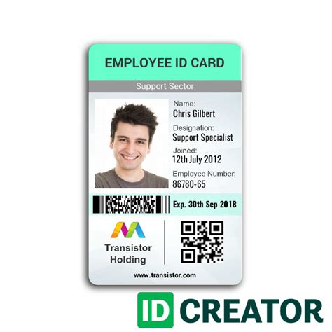 42 Create Employee Id Card Template Microsoft Word Free Download Now ...