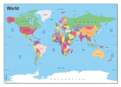 Image result for Basic Map of World