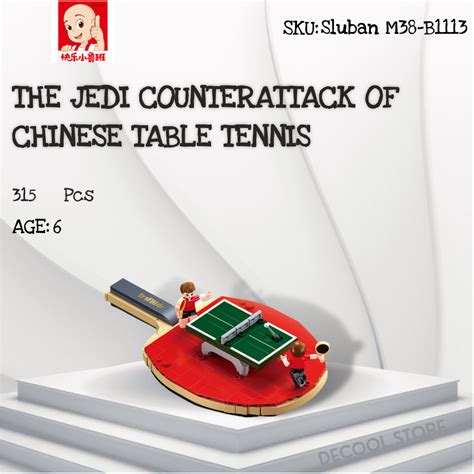 The Jedi Counterattack of Chinese Table Tennis Sluban M38-B1113 ...