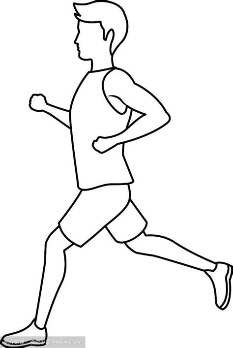 跑简笔画 的图像结果