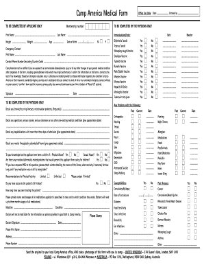Camp America Application Form Images - Fill and Sign Printable Template ...