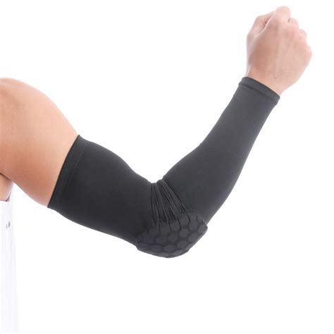Bopean Padded Arm knee Calf Sleeve 2PCS Honeycomb Shooter Sleeves for ...