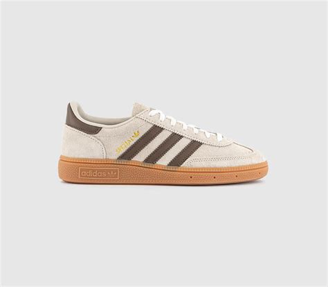 adidas Handball Spezial Trainers Off White Earth Strata Gum - Women's Trainers
