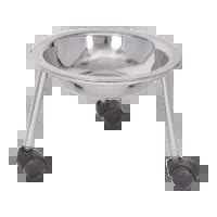 GK 4013 Basin Kick Bucket by Geeken – Stainless Steel Frame