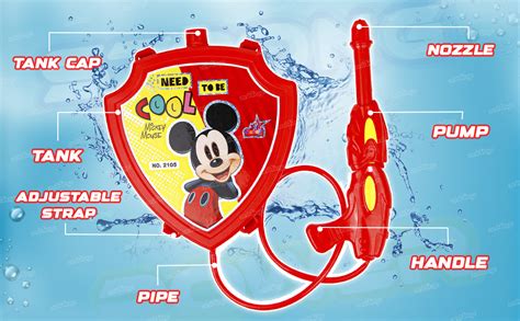 Buy Zest 4 Toyz Holi Pichkari Water Gun for Kids Back Holding Tank Holi ...