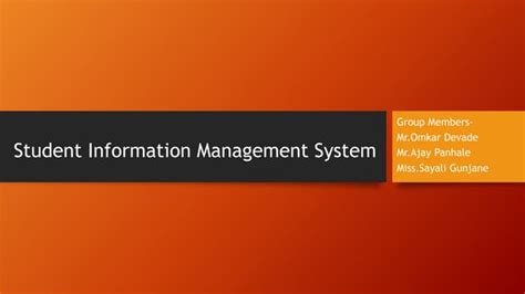 Image result for Student Information Management System HTML