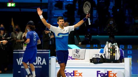 Novak Djokovic makes winning start in ATP Finals, beats Casper Ruud in ...