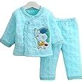 Hold Present Newborn Baby's Winter Wear Warm Cotton Printed Kids Suit ...