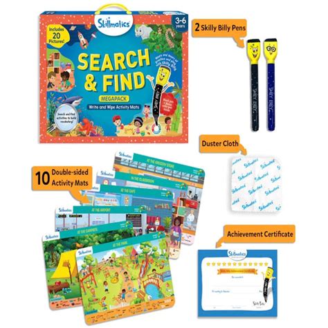 Skillmatics Search And Find Megapack — Toycra