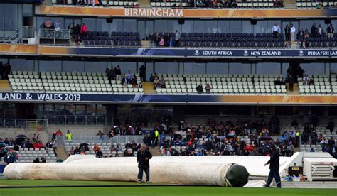 The pitch at Edgbaston is covered after a rain delay | ESPNcricinfo.com
