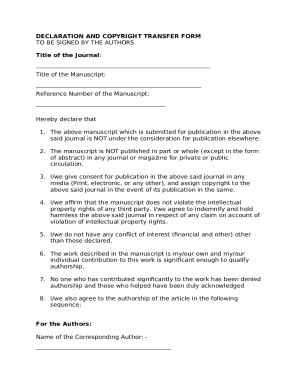 Availability Statement Examples Doc Template | pdfFiller