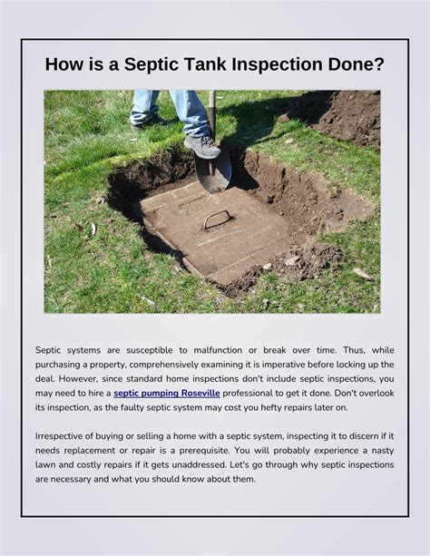 PPT - Septic Tank Inspection Checklist PowerPoint Presentation, free ...