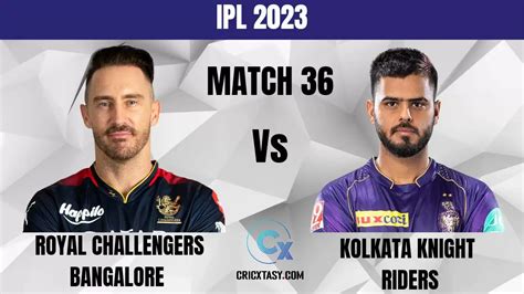 RCB vs KOL Dream11 Prediction Today, IPL 2023 Fantasy Cricket Tips ...