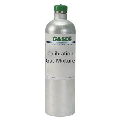 Gasco Calibration Gas, Carbon Monoxide, Hydrogen Sulfide, Methane ...