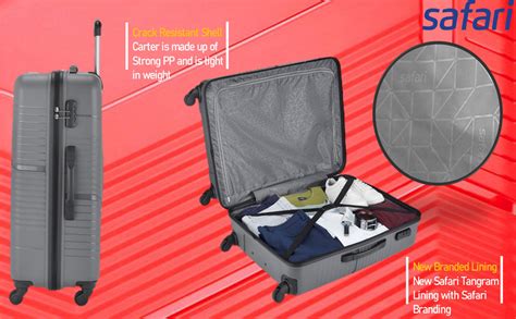 Buy Safari Hard Trolley Bags Set of 3 (Small, Medium, Large) | Stylish ...