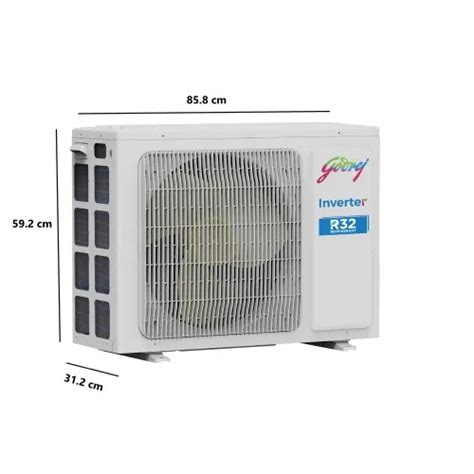 Buy Godrej 1.5 Ton 3 Star 5in1 Convert Technology Split Inverter AC ...