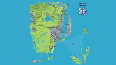 GTA 6 fans create map based on leaks and trailer, and it's massive
