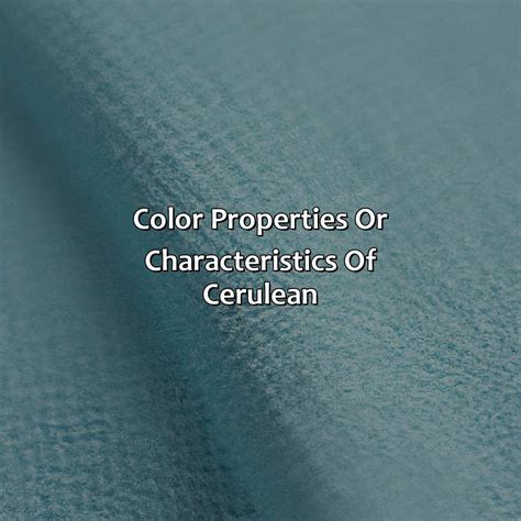 What Color Is Cerulean - colorscombo.com