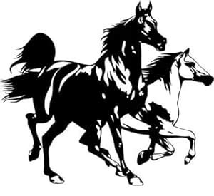 ISEE 360® Fantasy Horse Imagination Car Bike Exterior Decorative ...