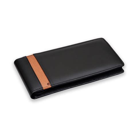 Buy Blue All in ONE Expendable Faux Leather Cheque Book Holder, leather ...
