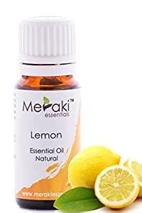 Meraki Essentials 100% Pure &|Natural|Lemon Essential Oil 10 ml |For ...