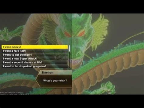 All of Shenron's wishes (Fully Explained) | Dragon Ball Xenoverse 2 ...