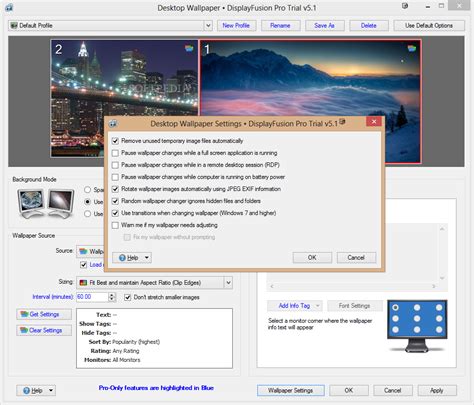 DisplayFusion Tutorial 的图像结果